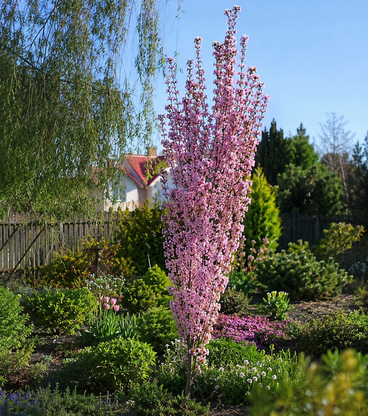 Wiśnia ozdobna Amanogawa (Prunus serrulata ‘Amanogawa’) - obrazek 2